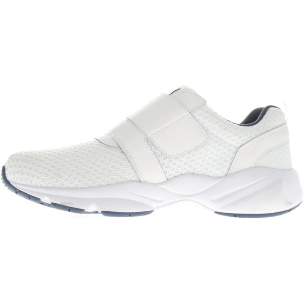 Propét Mens Stability X Strap White Athletic Shoe Sz 8W Mesh Walking Sneaker NEW - Picture 7 of 10
